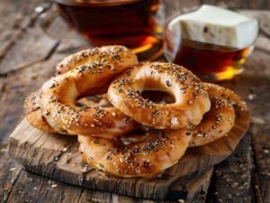 Simit Rezept – Türkische Sesamkringel selber backen