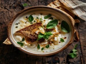 Yayla Çorbası Rezept – Türkische Joghurtsuppe mit Minze