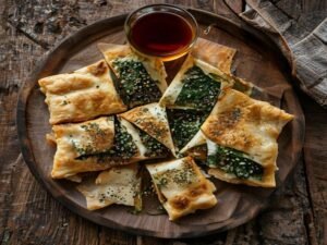 Ispanaklı Börek Rezept – Türkischer Spinat-Börek aus dem Ofen