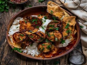 Patlıcan Musakka Rezept – Türkischer Auberginen-Hackauflauf
