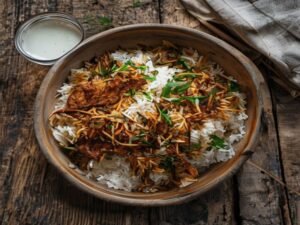 Şehriyeli Pilav Rezept – Türkischer Reis mit Nudeln