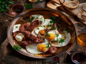 Sucuklu Yumurta Rezept – Türkisches Ei mit Sucuk