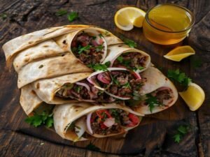 Tantuni Rezept – Würzige türkische Fleisch-Wraps aus Mersin