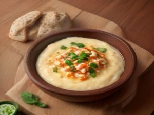 Atom Meze Rezept – Scharfer Joghurt-Meze mit Chili-Butter