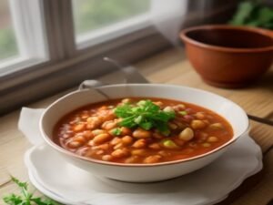 Kuru Fasulye Rezept – Türkischer Bohneneintopf mit Fleisch