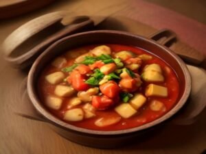 Tavuklu Güveç Rezept – Türkischer Hähnchen-Gemüse-Topf