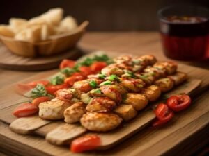 Tavuk Şiş Rezept – Marinierte Hähnchenspieße vom Grill